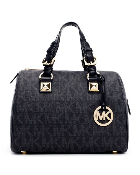 michael kors grayson medium satchel black|Michael Kors maple small satchel.